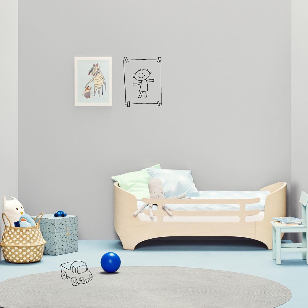 Leander® Ograjica za otroško posteljico Junior Leander