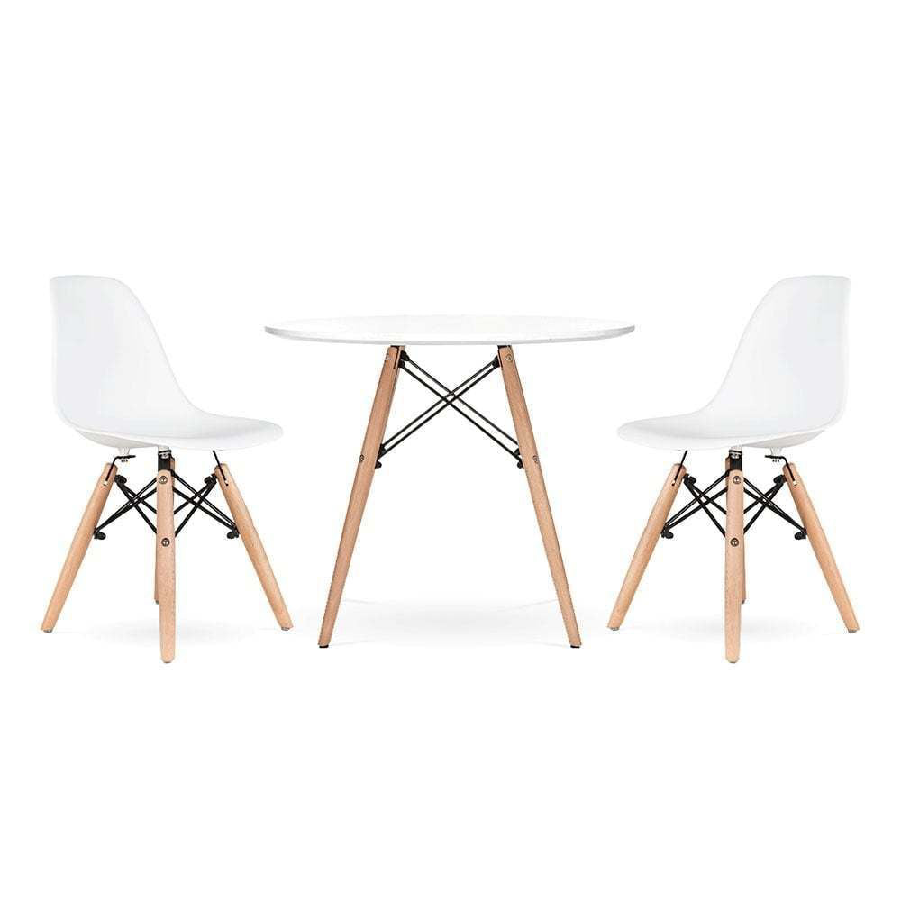 EM Furniture Eiffel Otroški stolček White EM Furniture