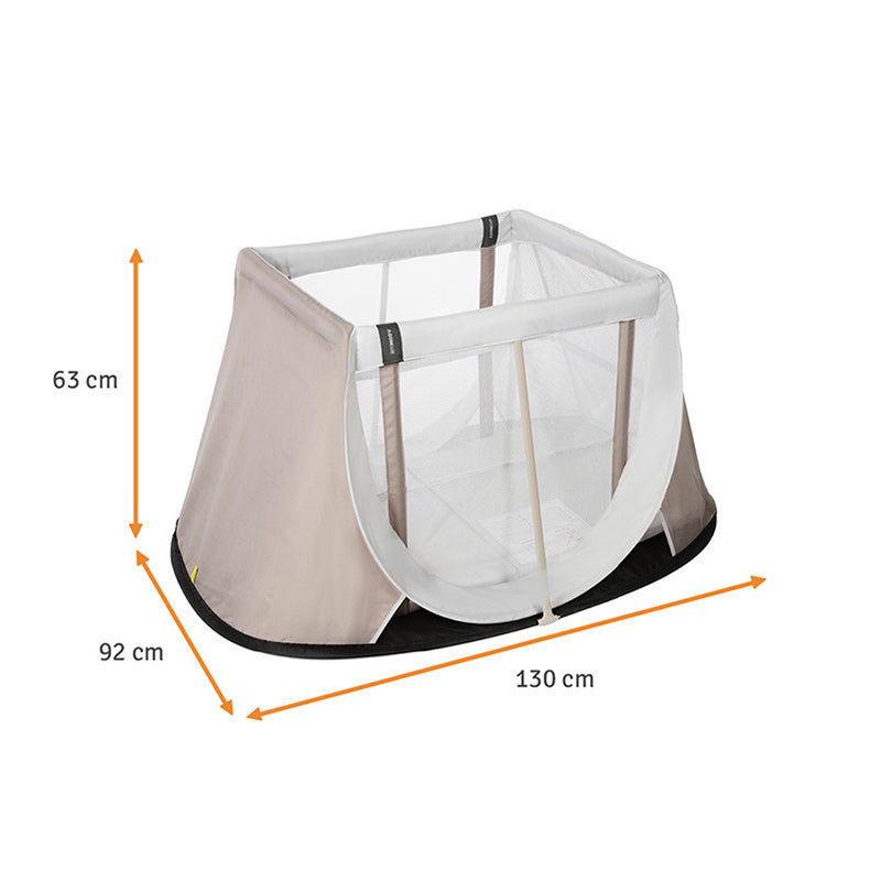 AeroMoov® Prenosna posteljica Grey AeroMoov