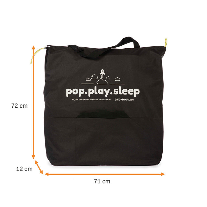 AeroMoov® Prenosna posteljica Grey AeroMoov