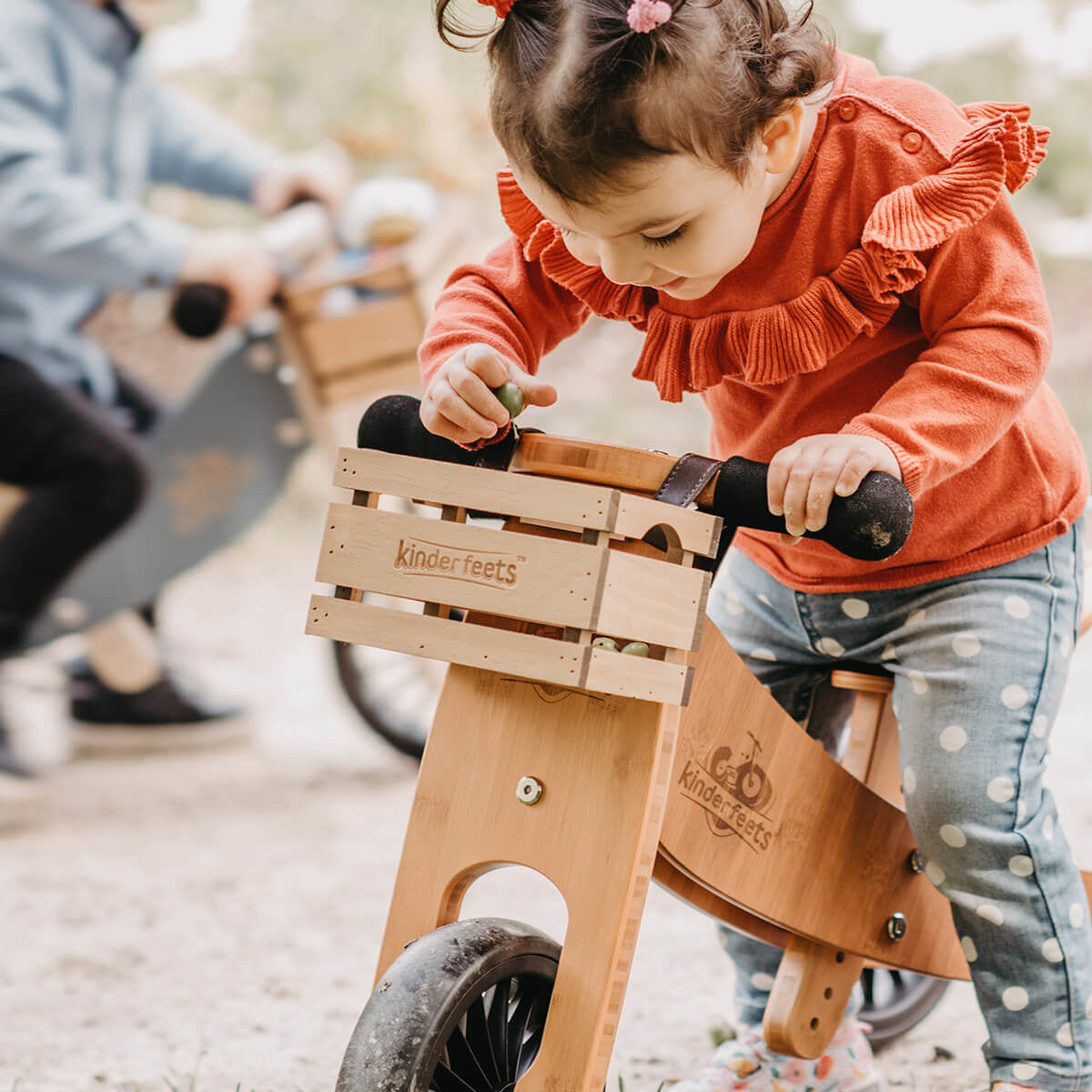 Kinderfeets® Lesen poganjalec Tiny Tot PLUS 2v1 Bamboo Kinderfeets