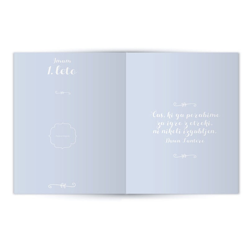 Z ljubeznijo, Mama® Malčkov dnevnik Moder Z ljubeznijo, Mama