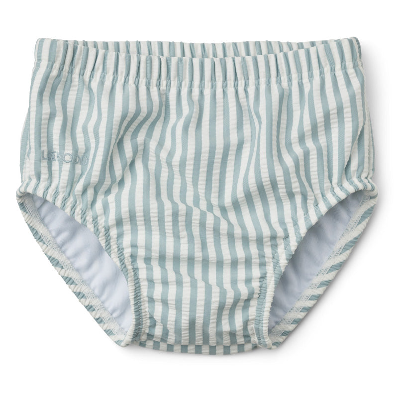 Liewood® Otroške kopalke Anthony Stripe Sea Blue/White Liewood