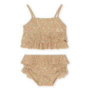 Konges Sløjd® Otroške kopalke bikini Manuca Frill Blossom Rouge Konges Sløjd