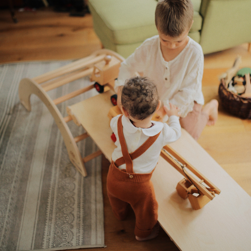 Kinderfeets® Lestev in tobogan za piklerjev trikotnik Kinderfeets