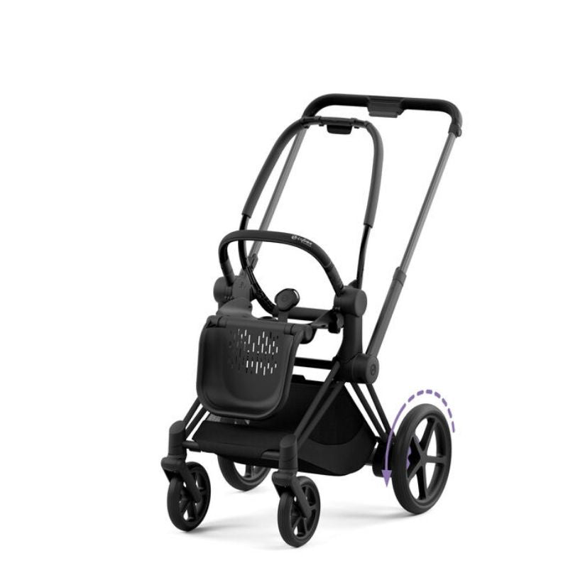 Cybex Platinum® Ogrodje vozička e-Priam Matt Black Cybex Platinum