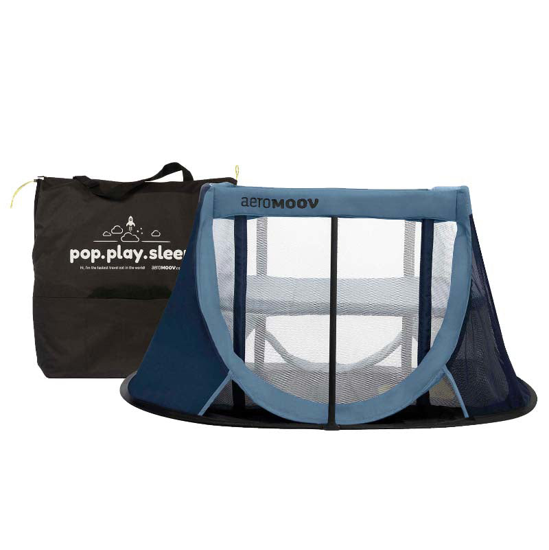 AeroMoov® Prenosna posteljica Blue Whale AeroMoov