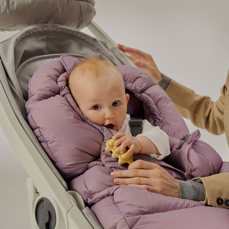 Leokid® Zimska vreča Eddy - Lilac Gray (80 cm) Leokid