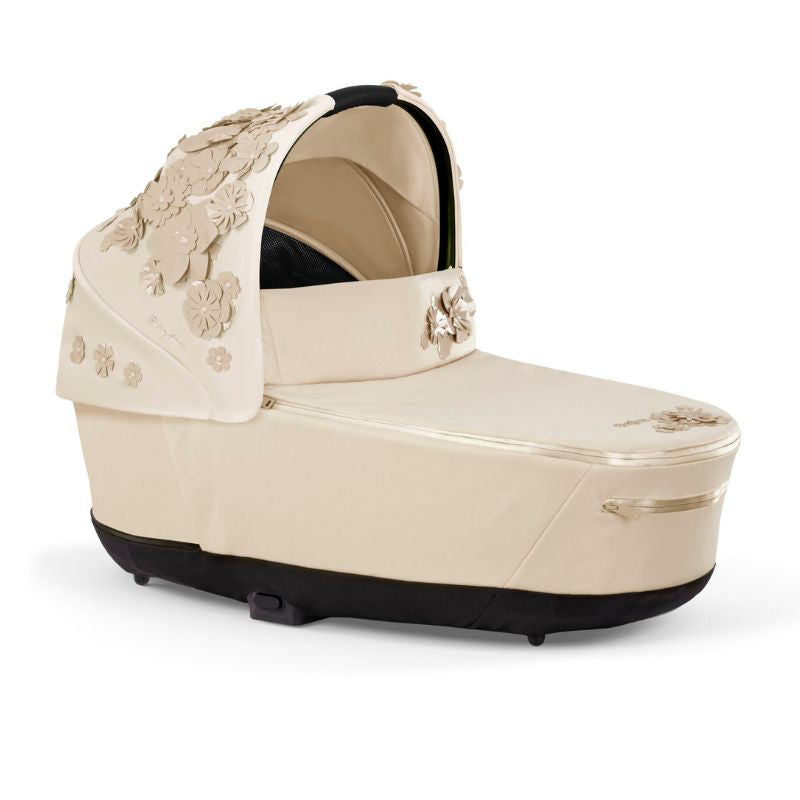 Cybex Fashion® Košara za novorojenčka Priam Lux Simply Flowers Nude Beige Cybex Fashion