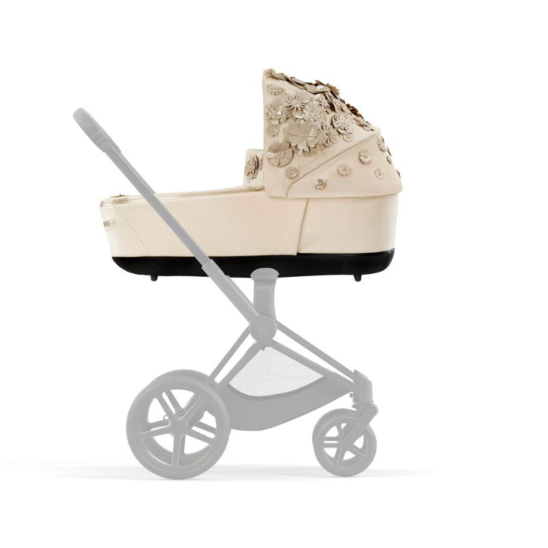 Cybex Fashion® Košara za novorojenčka Priam Lux Simply Flowers Nude Beige Cybex Fashion