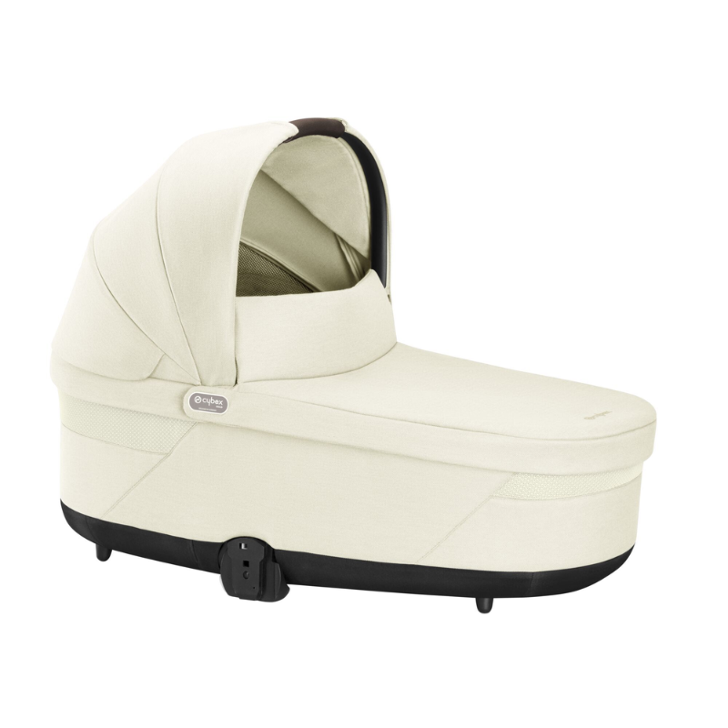 Cybex® Otroški voziček 4v1 Balios S Lux + Avtosedež Cloud G + IsoFix baza G Seashell Beige (+ Rain cover) Cybex