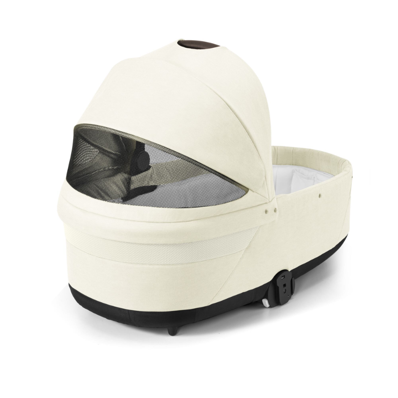 Cybex® Otroški voziček 4v1 Balios S Lux + Avtosedež Cloud G + IsoFix baza G Seashell Beige (+ Rain cover) Cybex