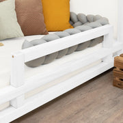 Benlemi® Ograja za posteljo SAFETY White Benlemi