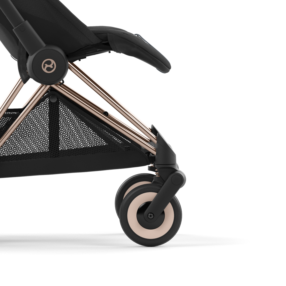 Cybex Platinum® Otroški voziček Coya™ Sepia Black (Rosegold Frame) Cybex Platinum
