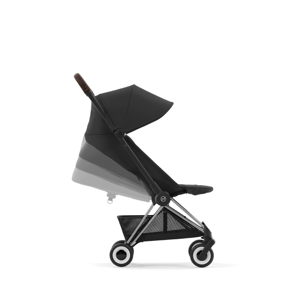 Cybex Platinum® Otroški voziček Coya™ Sepia Black (Chrome Frame) Cybex Platinum