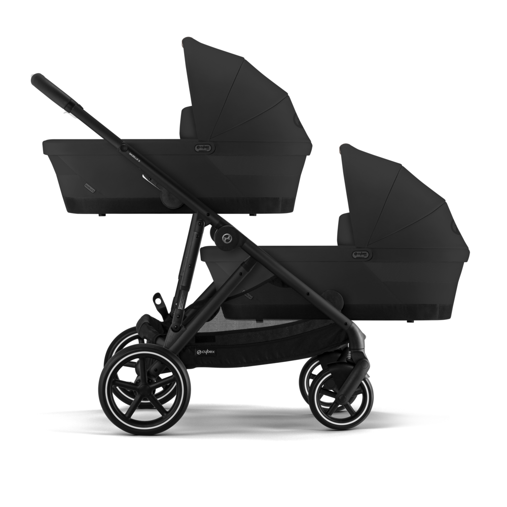 Cybex® Otroški voziček Gazelle™ S Moon Black (Black Frame) Cybex
