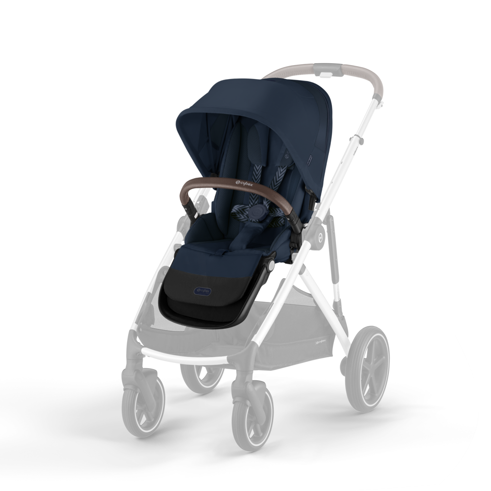 Cybex® Otroški voziček Gazelle™ Ocean Blue (Silver Frame) Cybex