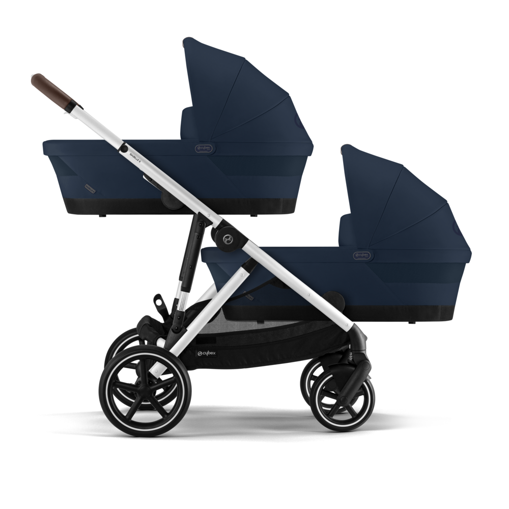 Cybex® Otroški voziček Gazelle™ Ocean Blue (Silver Frame) Cybex