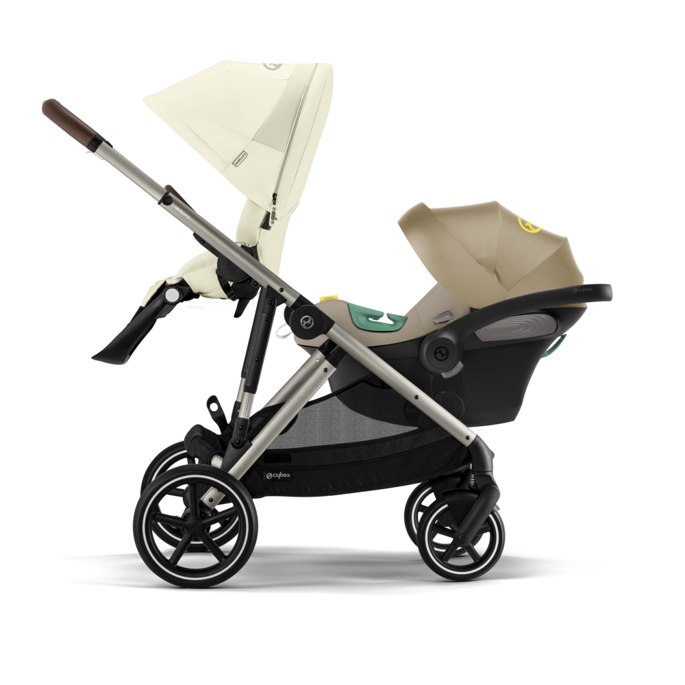 Cybex® Otroški voziček Gazelle™ Seashell Beige (Taupe Frame) Cybex