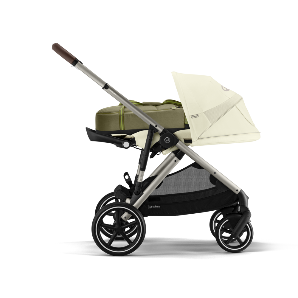 Cybex® Otroški voziček Gazelle™ Seashell Beige (Taupe Frame) Cybex