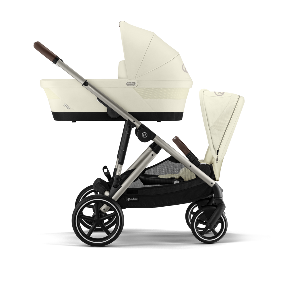 Cybex® Otroški voziček Gazelle™ Seashell Beige (Taupe Frame) Cybex