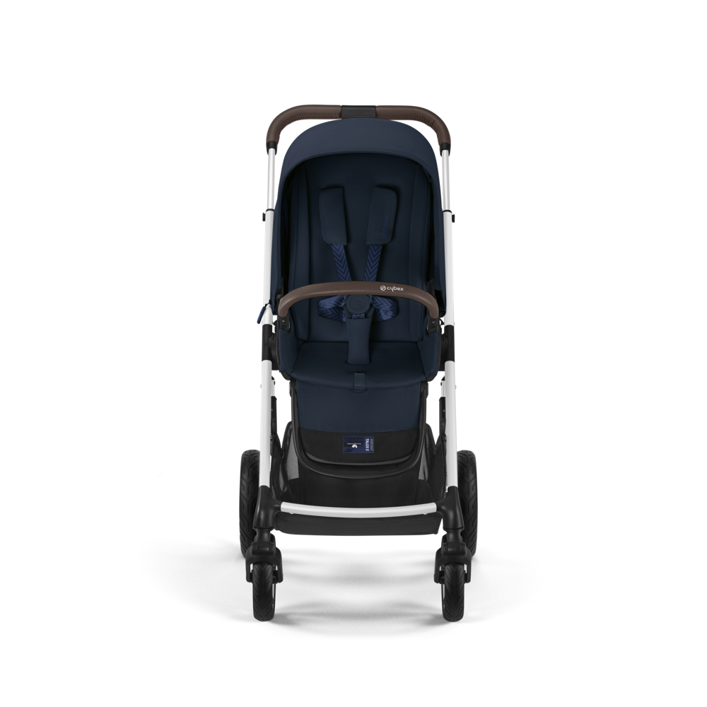 Cybex® Otroški voziček Talos S LUX (0-22 kg) Ocean Blue (Silver Frame) Cybex