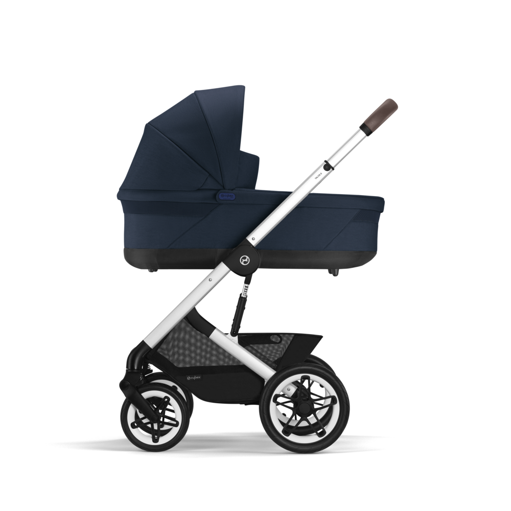 Cybex® Otroški voziček Talos S LUX (0-22 kg) Ocean Blue (Silver Frame) Cybex