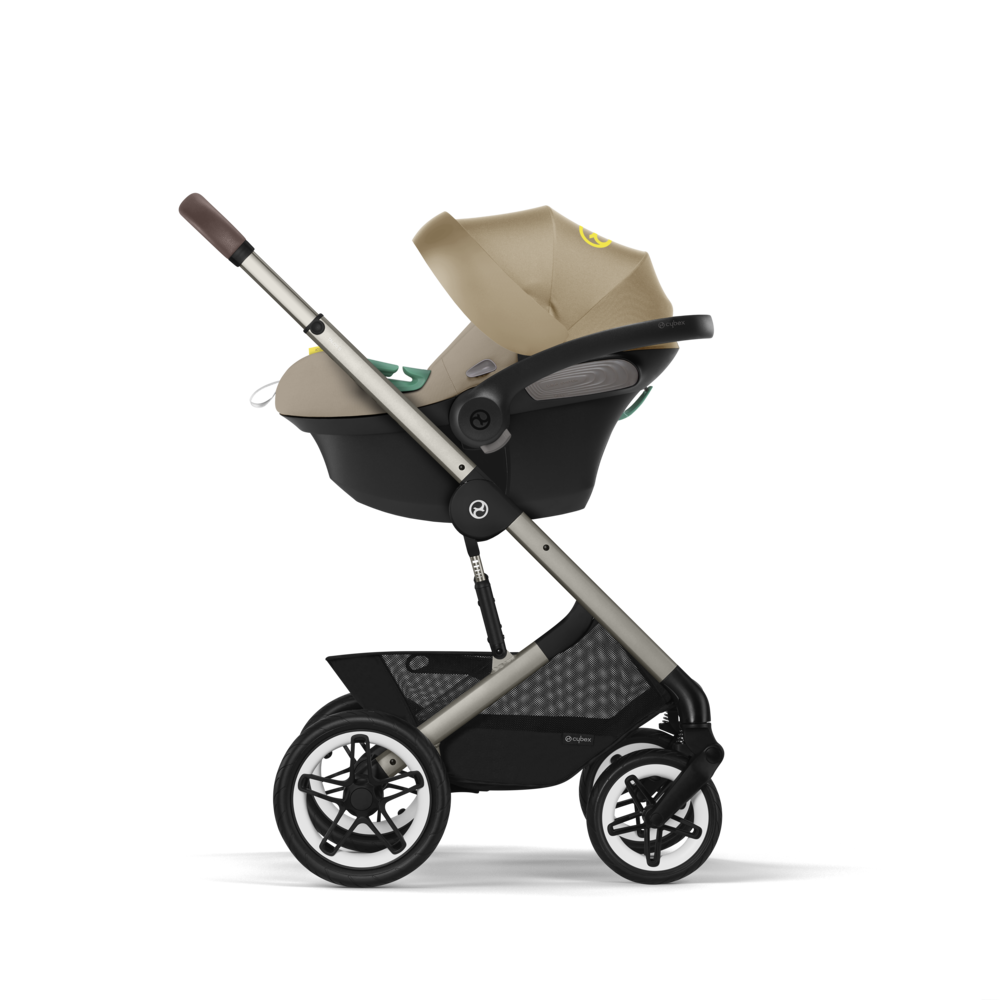 Cybex® Otroški voziček Talos S LUX (0-22 kg) Seashell Beige (Taupe Frame) Cybex