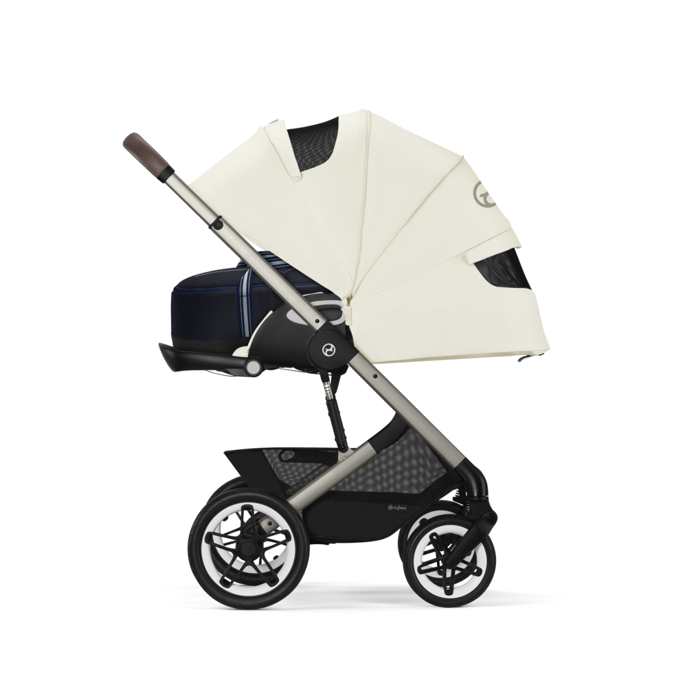 Cybex® Otroški voziček Talos S LUX (0-22 kg) Seashell Beige (Taupe Frame) Cybex