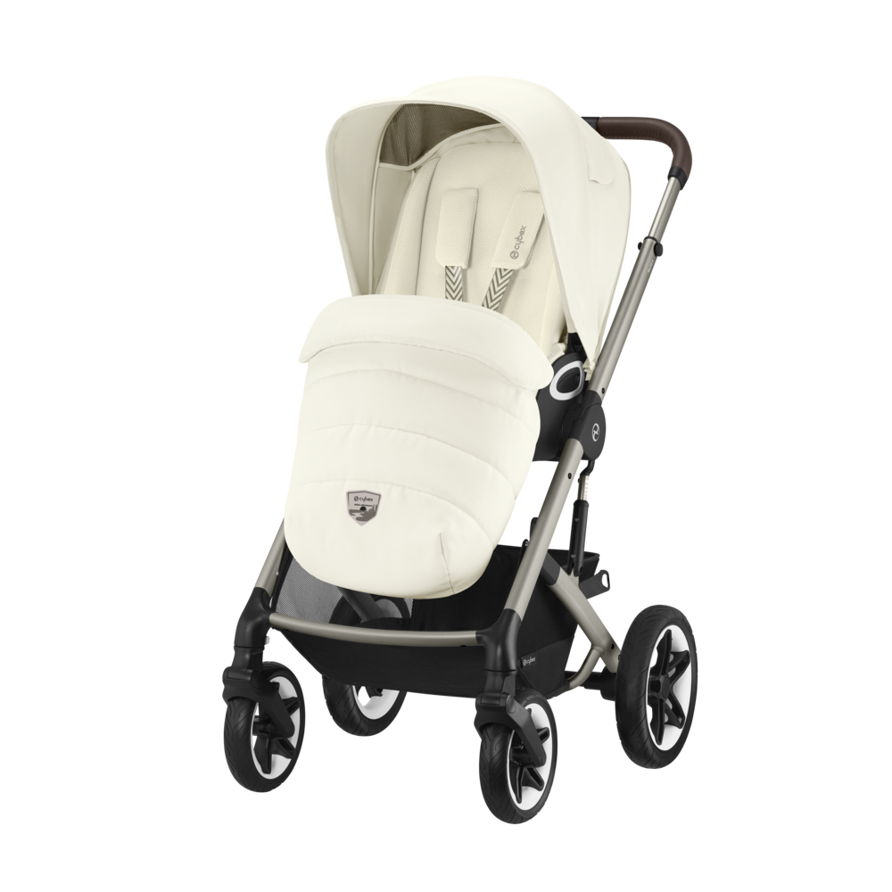 Cybex® Otroški voziček Talos S LUX (0-22 kg) Seashell Beige (Taupe Frame) Cybex