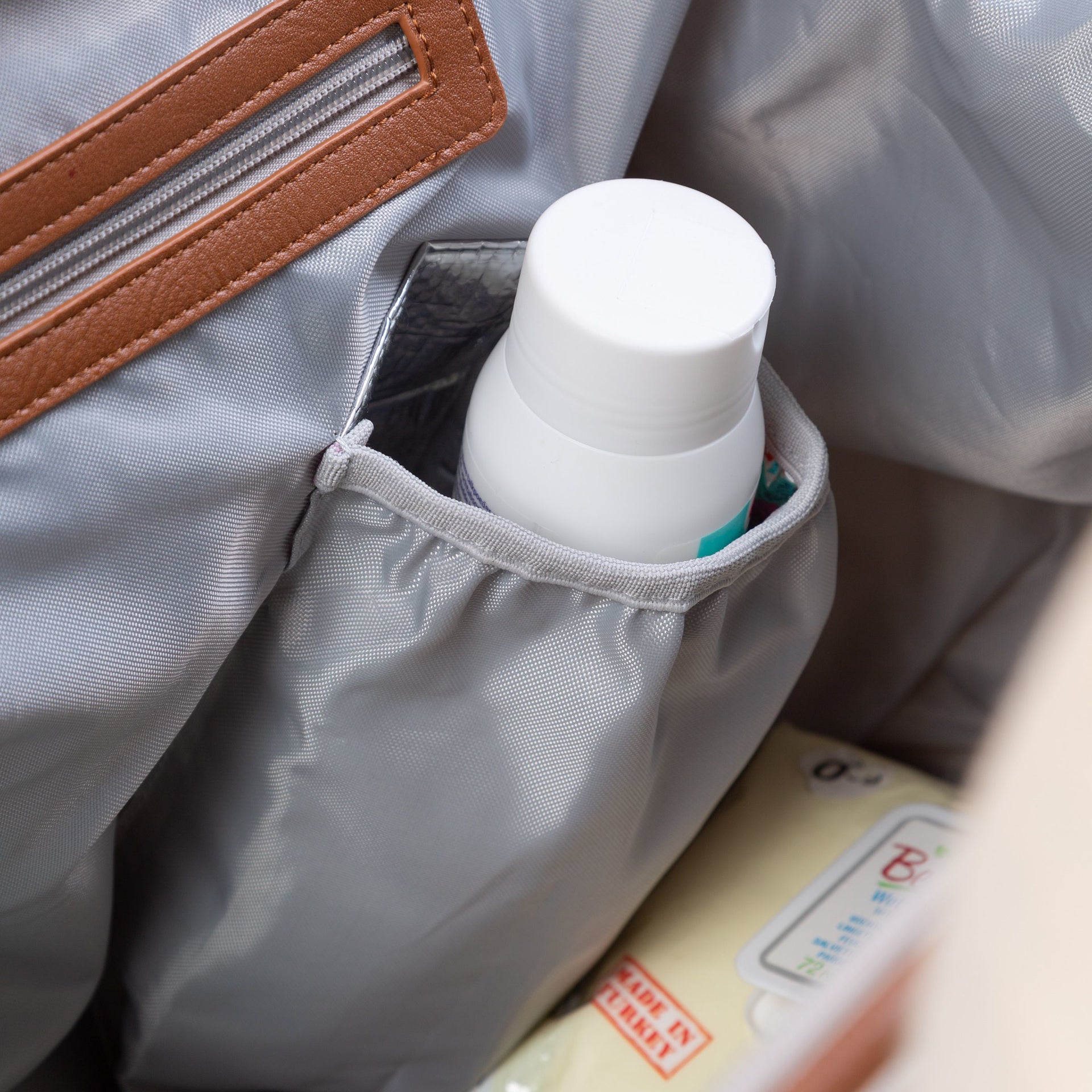 Childhome® Previjalna torba Mommy Bag Signature Canvas Off White Childhome