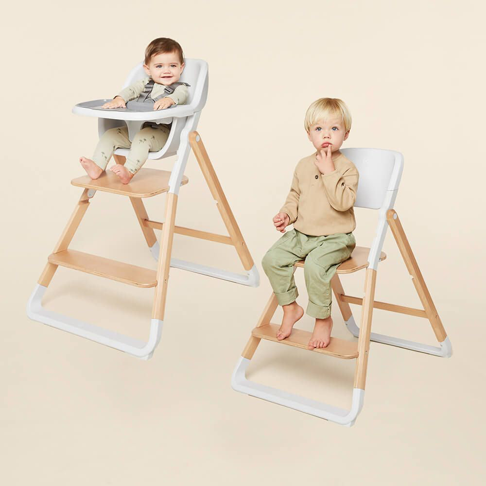 Ergobaby® Evolve Stolček za hranjenje 3v1 Natural Wood Ergobaby