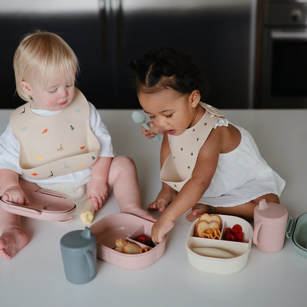 Mushie® Kozarček za učenje pitja Sippy Cup Blush Mushie