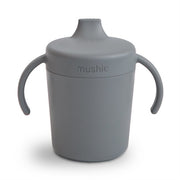 Mushie® Kozarček za učenje pitja Sippy Cup Smoke Mushie