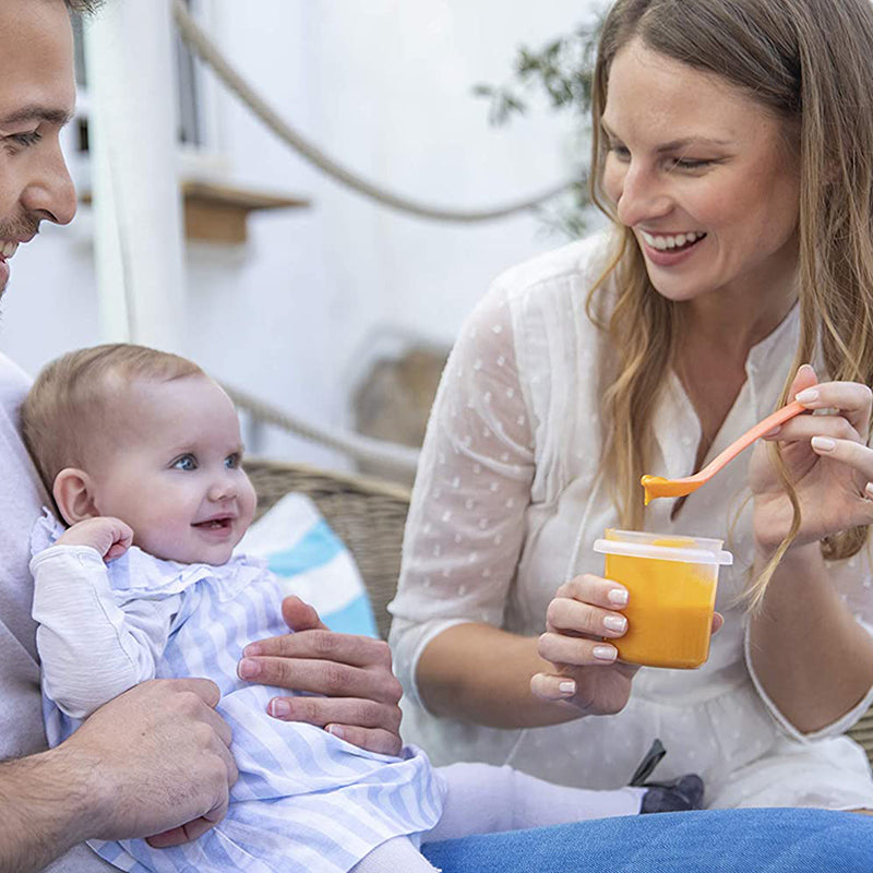 Miniland® Set 4 posodic za shranjevanje Candy 250ml Miniland