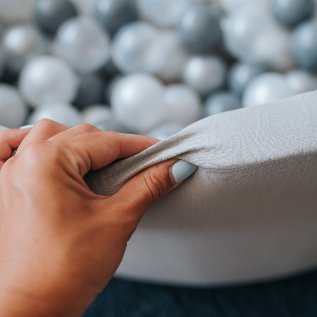 Evibell® Bazenček z žogicami 90x30 (200 žogic) Grey Evibell