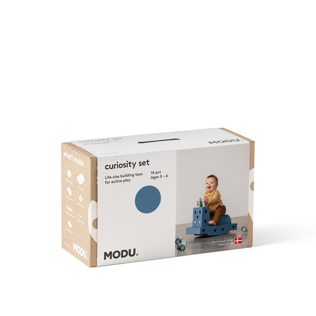 Modu® Curiosity Set - Deep Blue/Sky Blue Modu