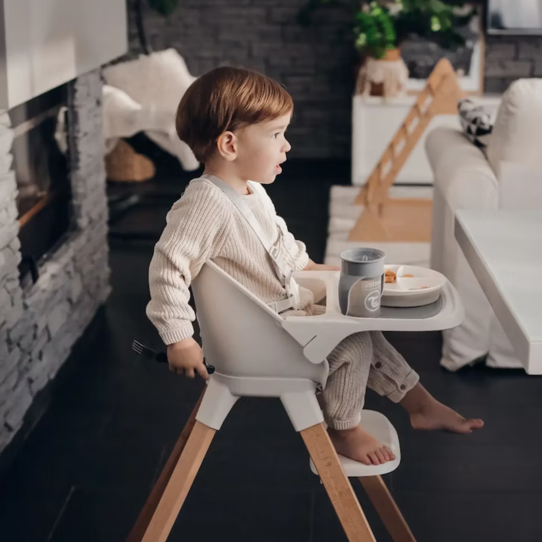 Twistshake® Otroški stolček White Twistshake