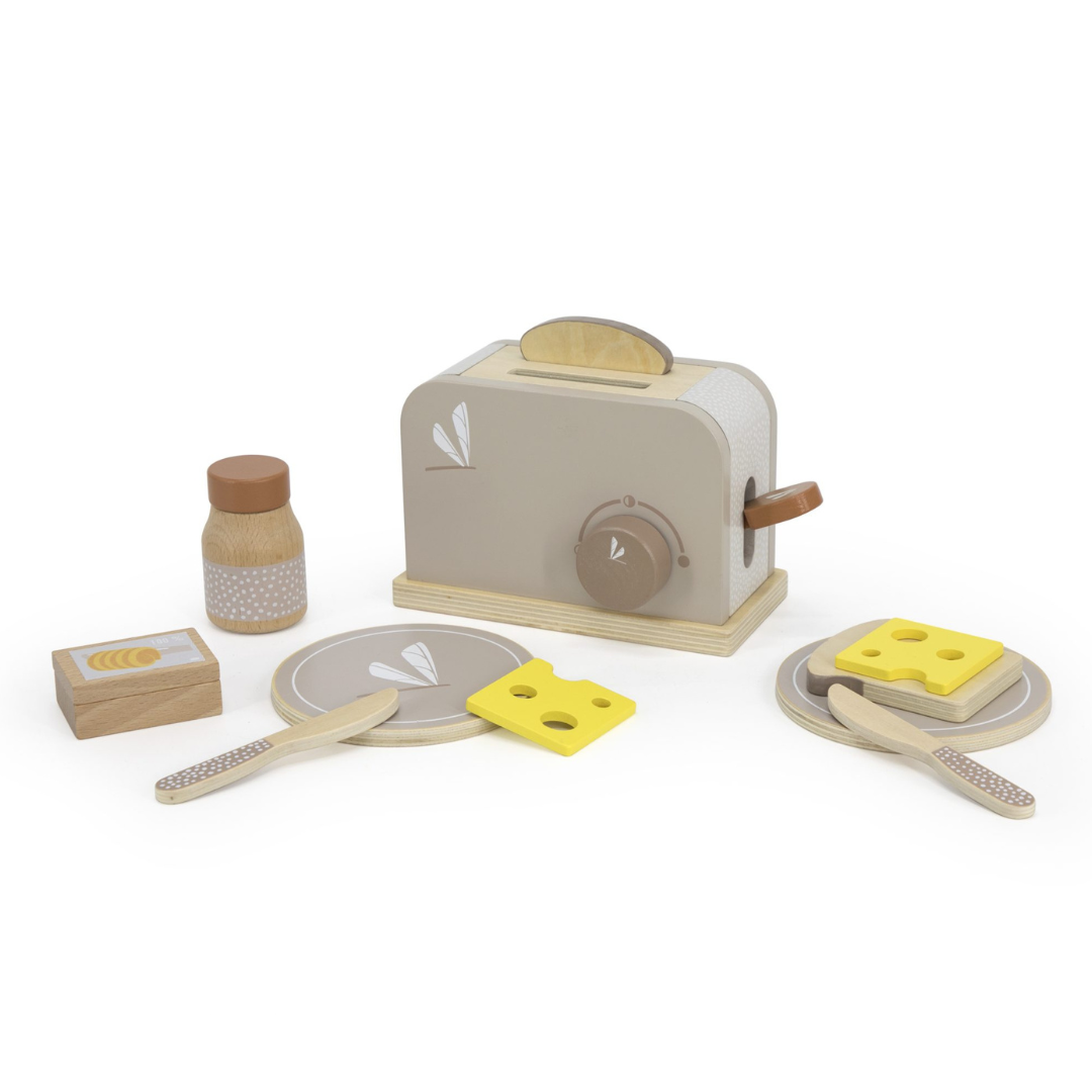 Label Label® Lesen opekač kruha Toaster Nougat Label Label