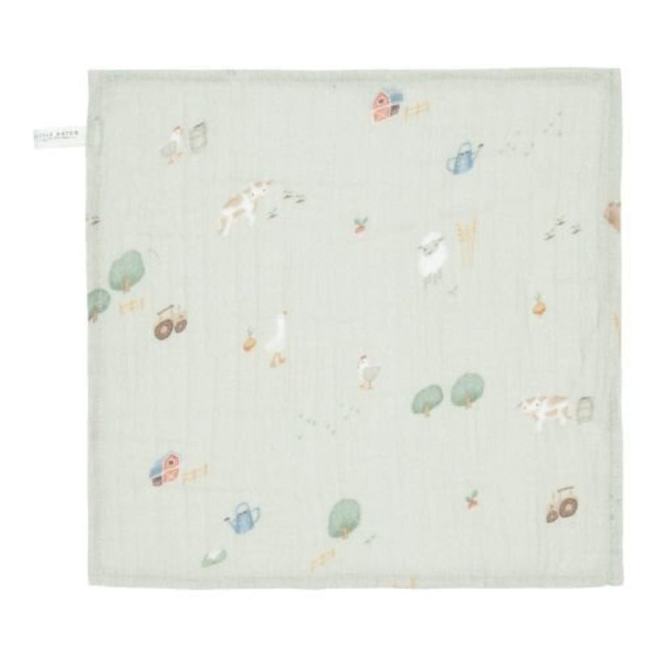 Little Dutch® Komplet krpic za obraz Little Farm/Olive 26x26 Little Dutch
