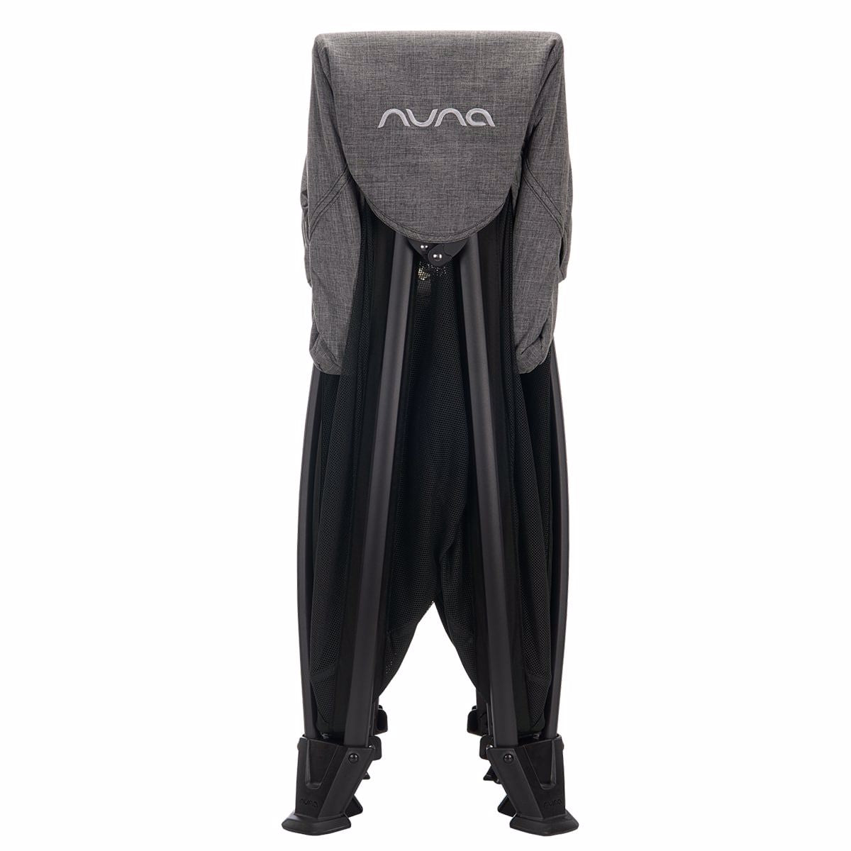 Nuna® Prenosna posteljica Sena™ Aire + rjuha Charcoal Nuna