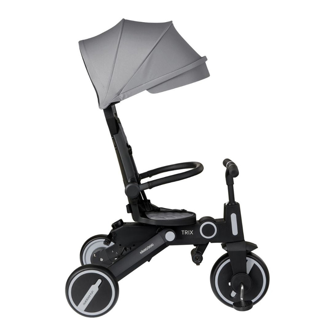 KikkaBoo® Otroški tricikel 7v1 Trix Grey KikkaBoo