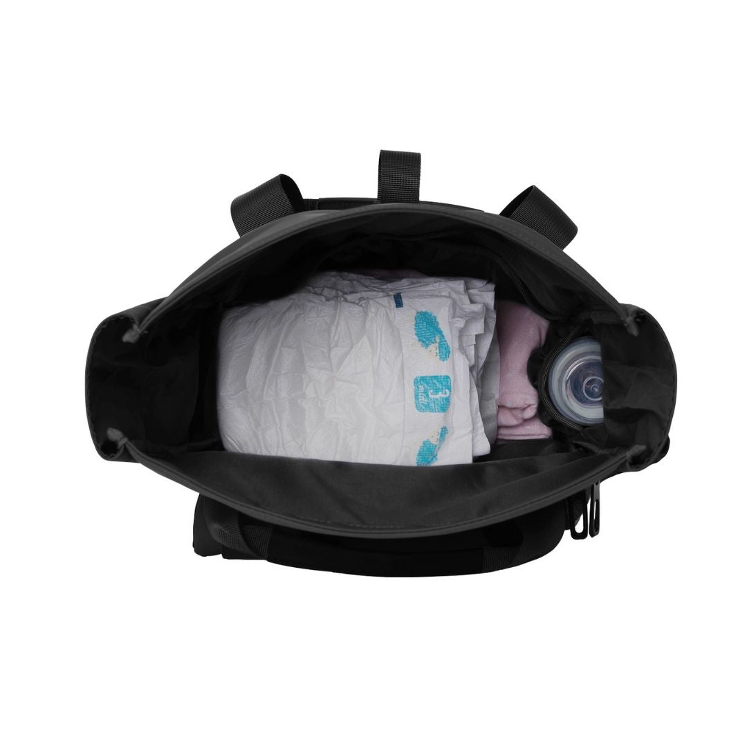 KikkaBoo® Previjalni nahrbtnik Cerise Black KikkaBoo