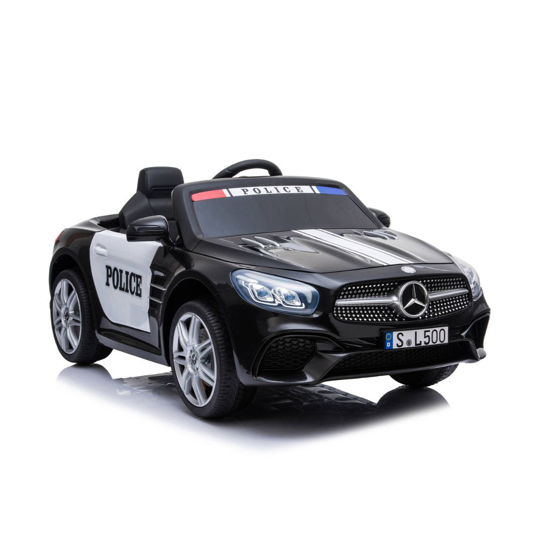 KikkaBoo® Avto na akumulator Licensed Mercedes Benz SL500 Police Black KikkaBoo