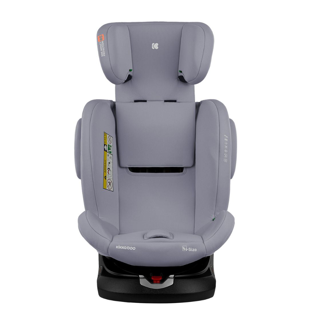 KikkaBoo® Otroški avtosedež 360° i-Felix i-SIZE (40-150 cm) Light Grey KikkaBoo