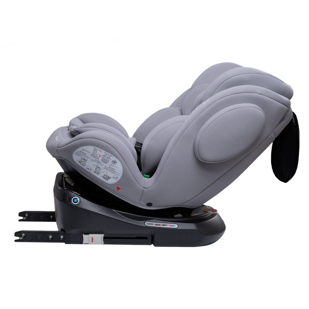 KikkaBoo® Otroški avtosedež 360° i-Felix i-SIZE (40-150 cm) Light Grey KikkaBoo