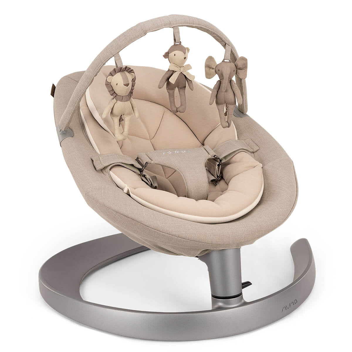 Nuna® Ležalnik Leaf™ Grow z igralnim lokom Biscotti Nuna