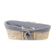 Childhome® Bombažna prevleka za košaro Moses - Grey Childhome