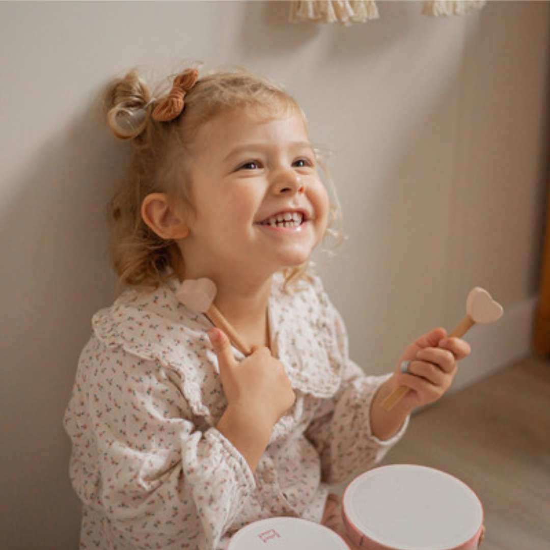 Label Label® Leseni bobni Blue Label Label