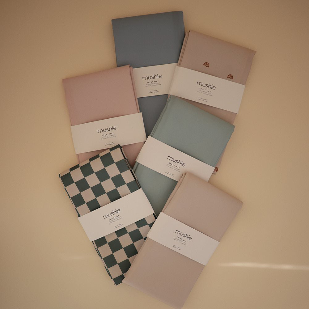 Mushie® Podloga za zaščito tal 108x108 Fog Mushie